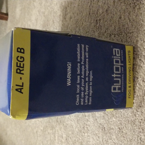 NEW Autopia AL-REG B Xenon White Halogen H3-55 Watt Fog & Driving Lights NIB - Picture 3 of 5